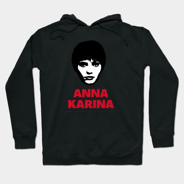 Anna karina -> 70s style Hoodie by LadyLily